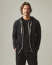 Men's Lightweight Full Zip - Black Solid